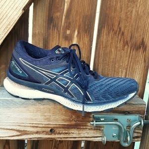 Asics gel nimbus 22 flyte foam athletic workout running shoes womens 7.5